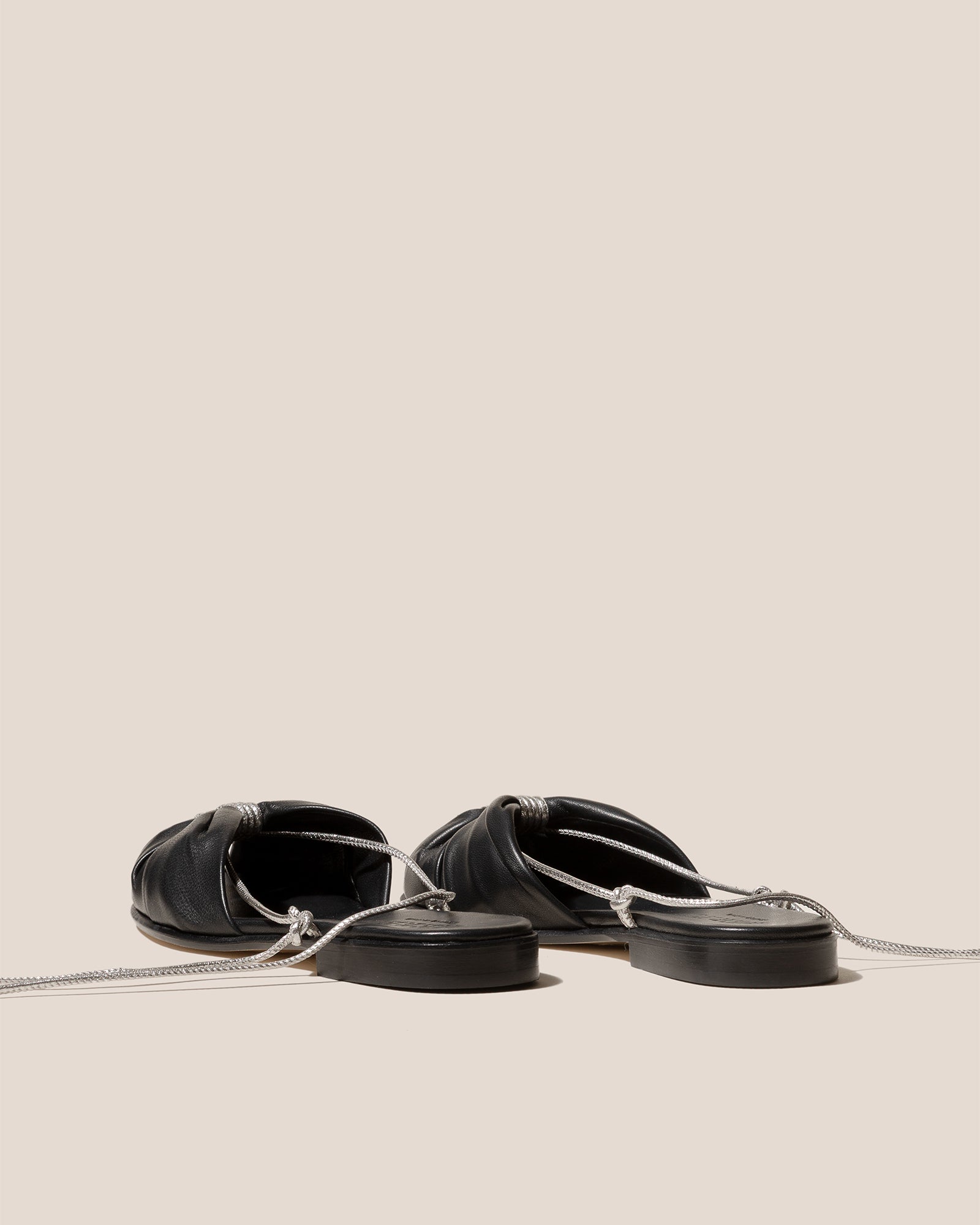 NUAT - Ruched Lace-up Sandal
