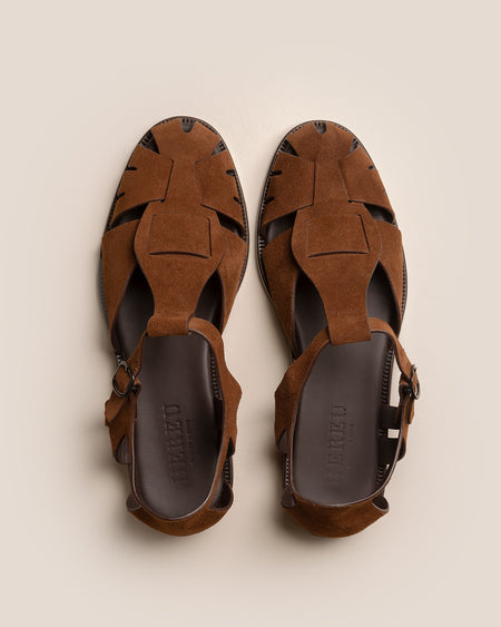 PESCA SUEDE - Fisherman Sandal
