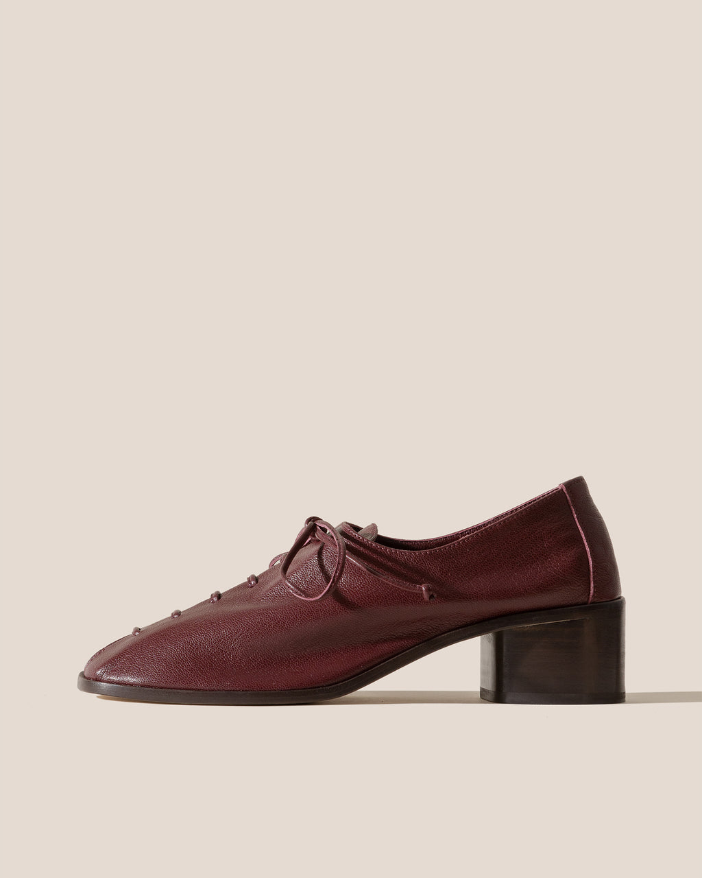 PLEGADA HEELED - Deconstructed Lace-up Shoe