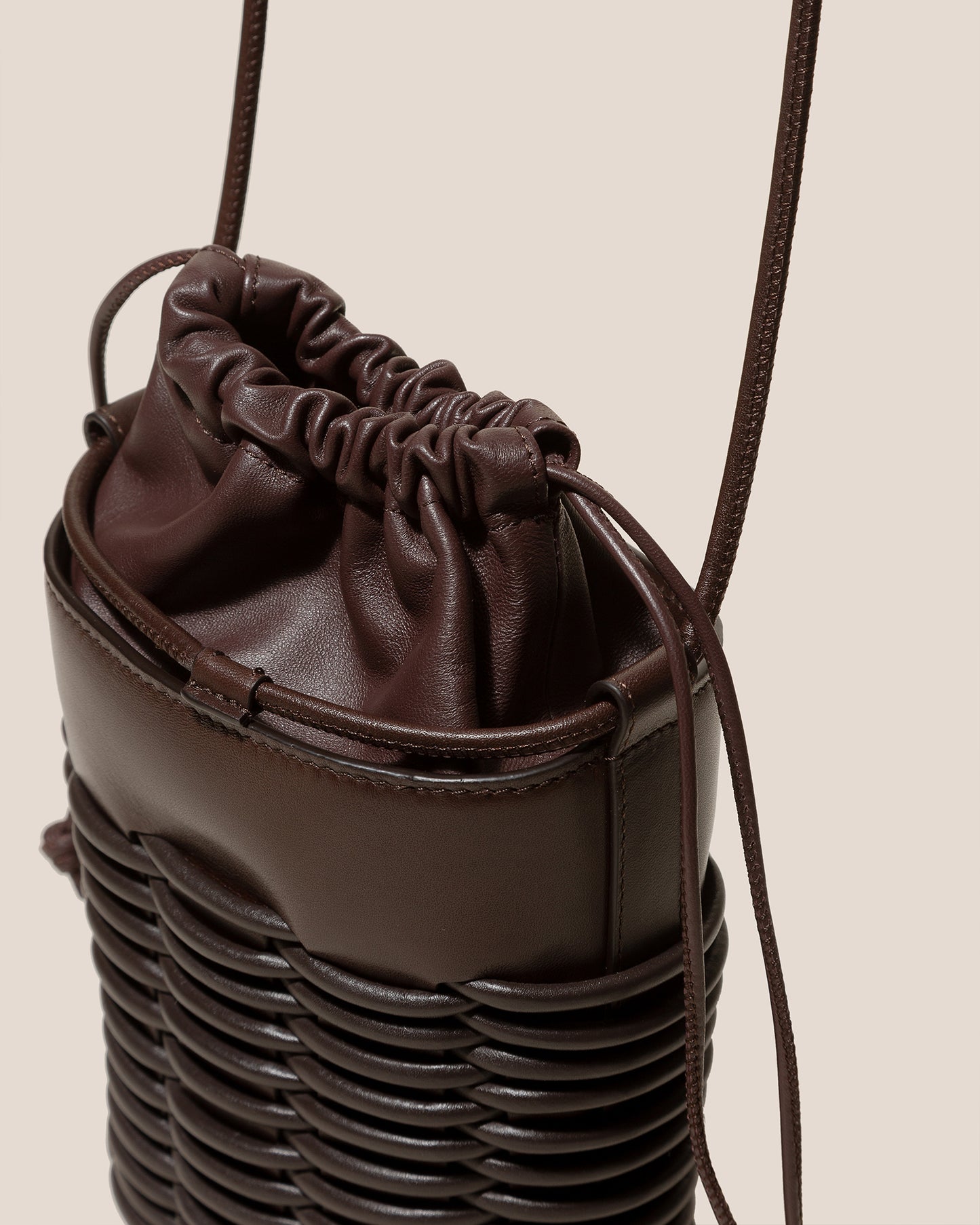 PINAR BUCKET - Braided Detail Crossbody Bag