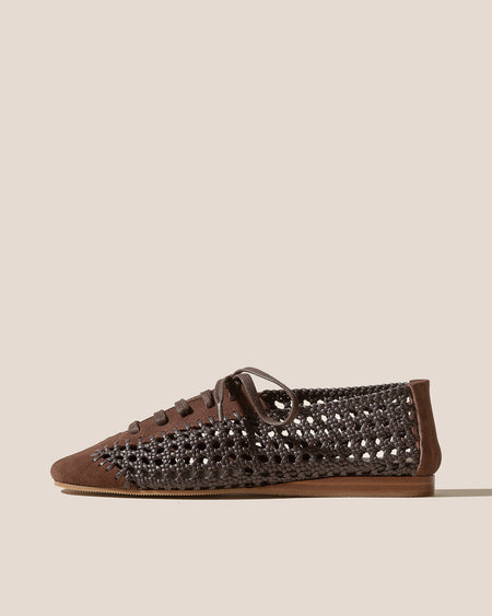 PORTIU - Woven Lace-up Shoe