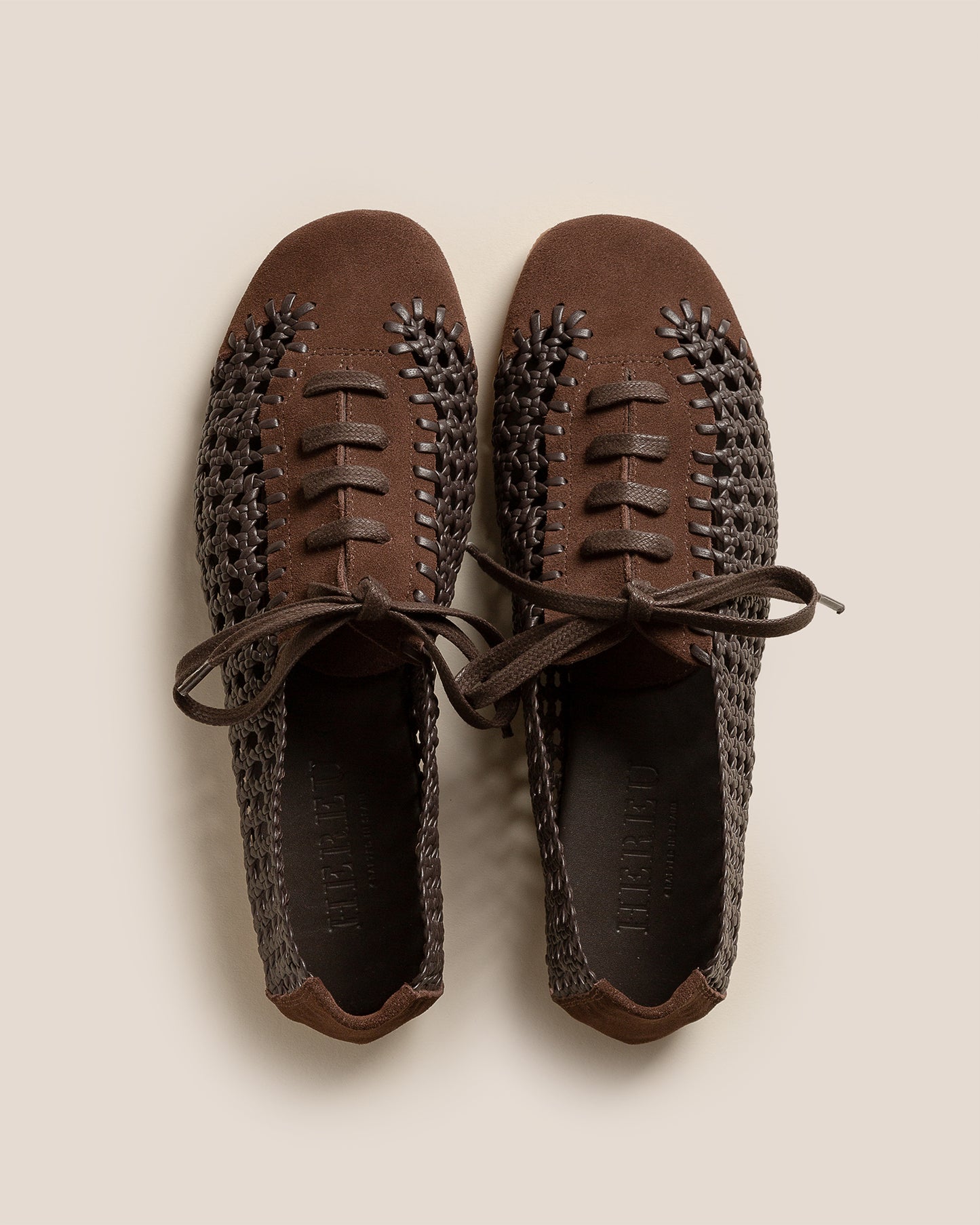 PORTIU - Woven Lace-up Shoe