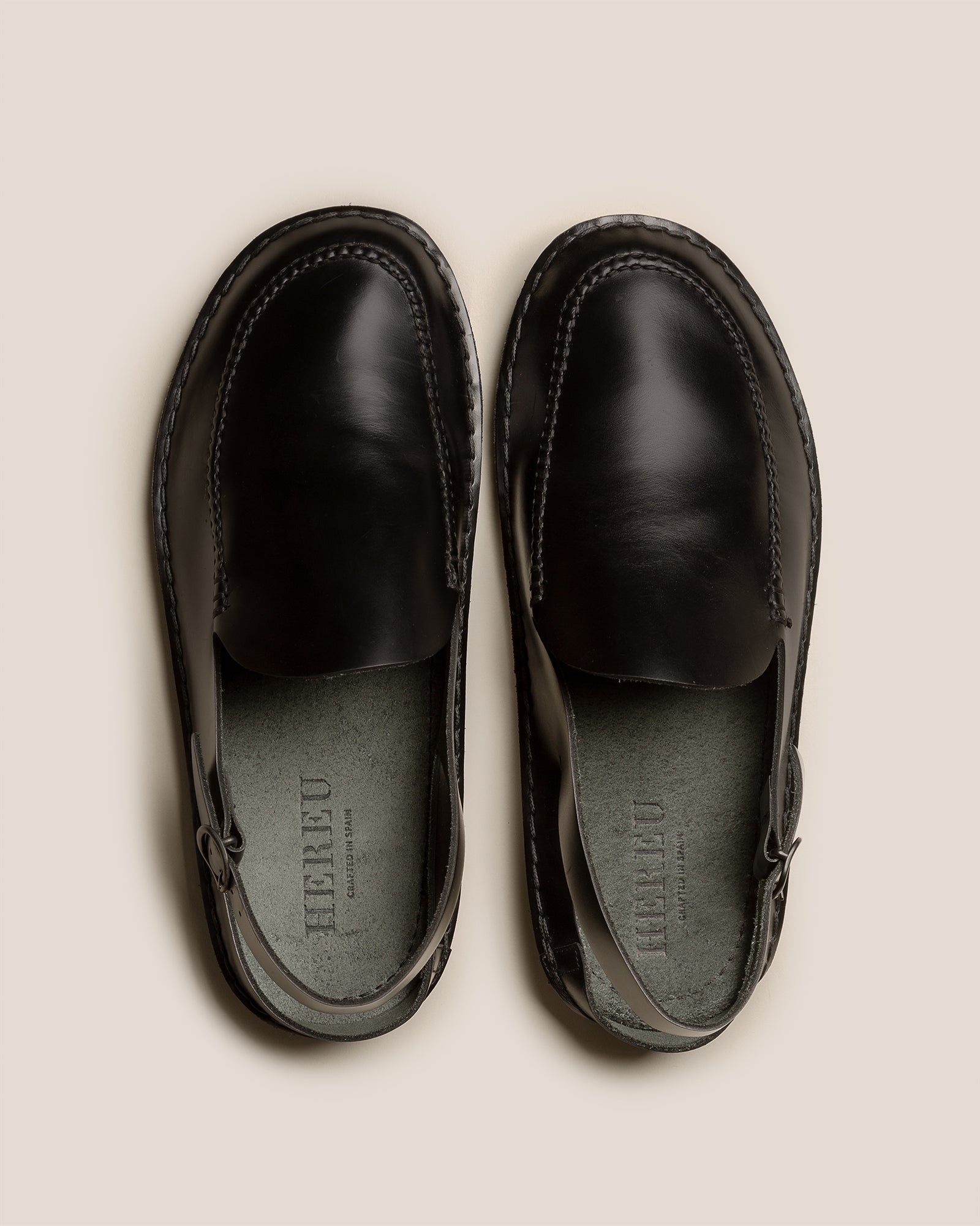 RAFEL - Men's Double-Stitched Slingback Clog – Hereu Studio