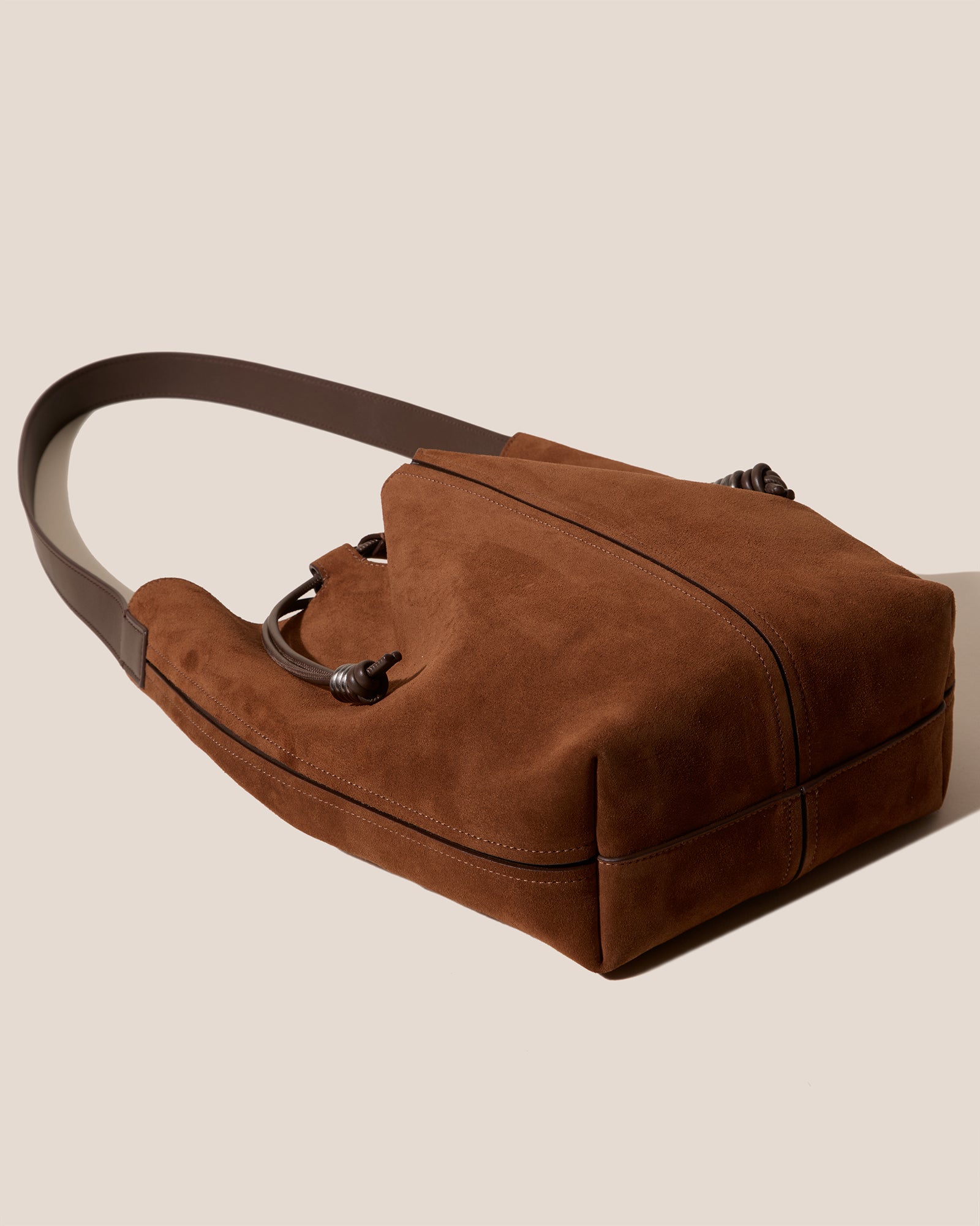 RIBA SUEDE - Bucket Shoulder Bag