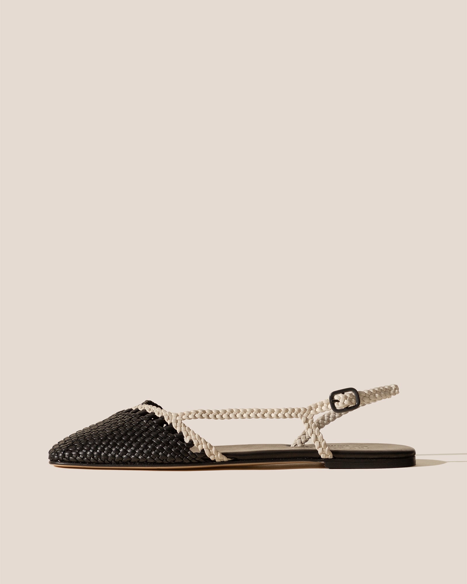 RONDAIA - Woven Asymmetrical Sandal
