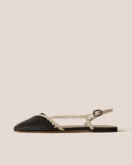 RONDAIA - Woven Asymmetrical Sandal