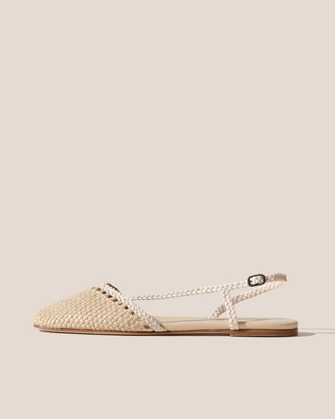 【HEREU】RONDAIA Woven Asymmetrical Sandal RONDAIA - Woven Asymmetrical Sandal – Hereu Studio