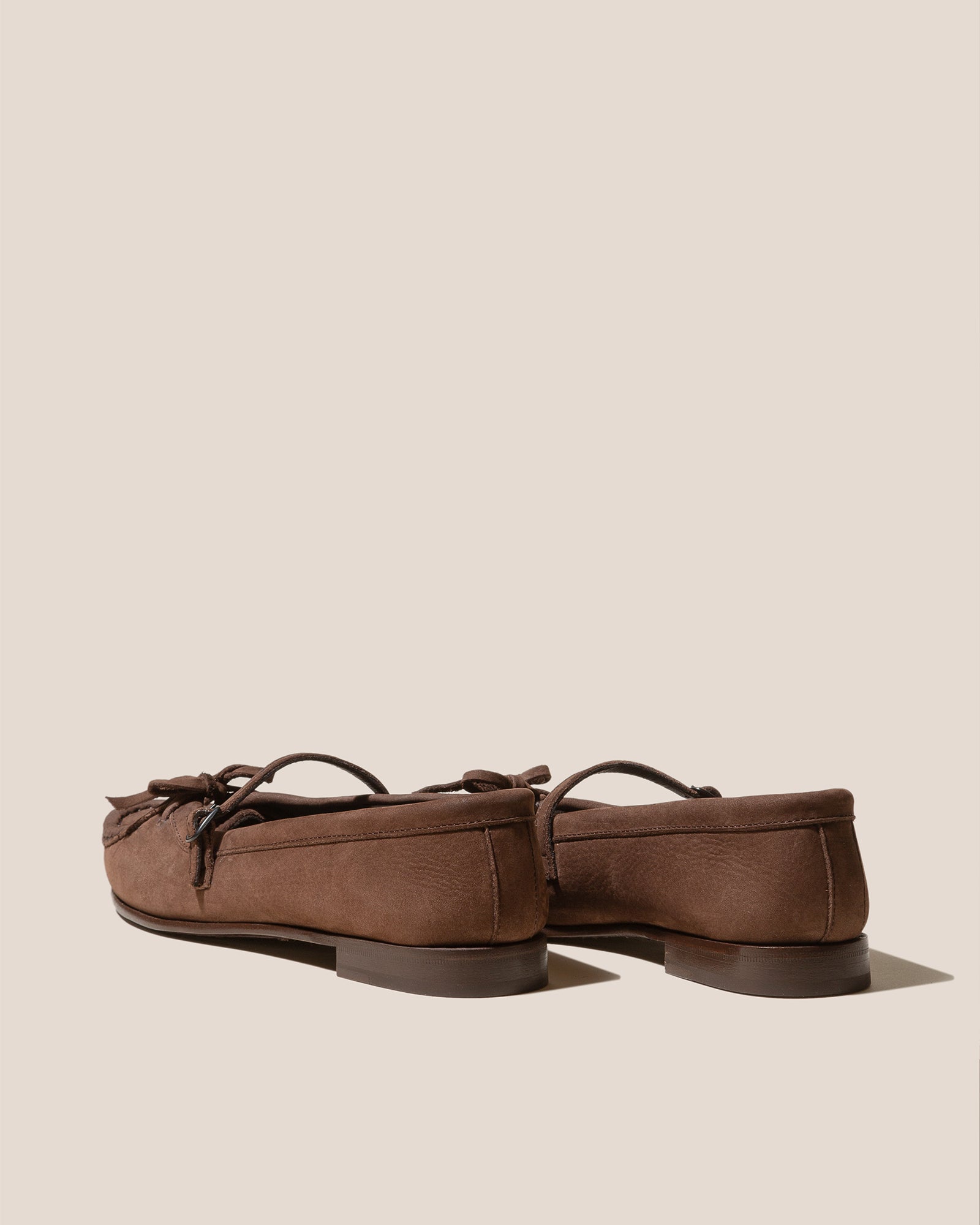 HEREU HEREU ROFA25 ROSES NOBUCK 靴38 ROSES NUBUCK - Bound Moccasin Mary Jane – Hereu Studio