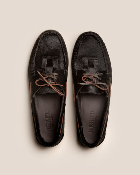 SALER NAUTIC CALF HAIR - Men's Lace-up Loafer
