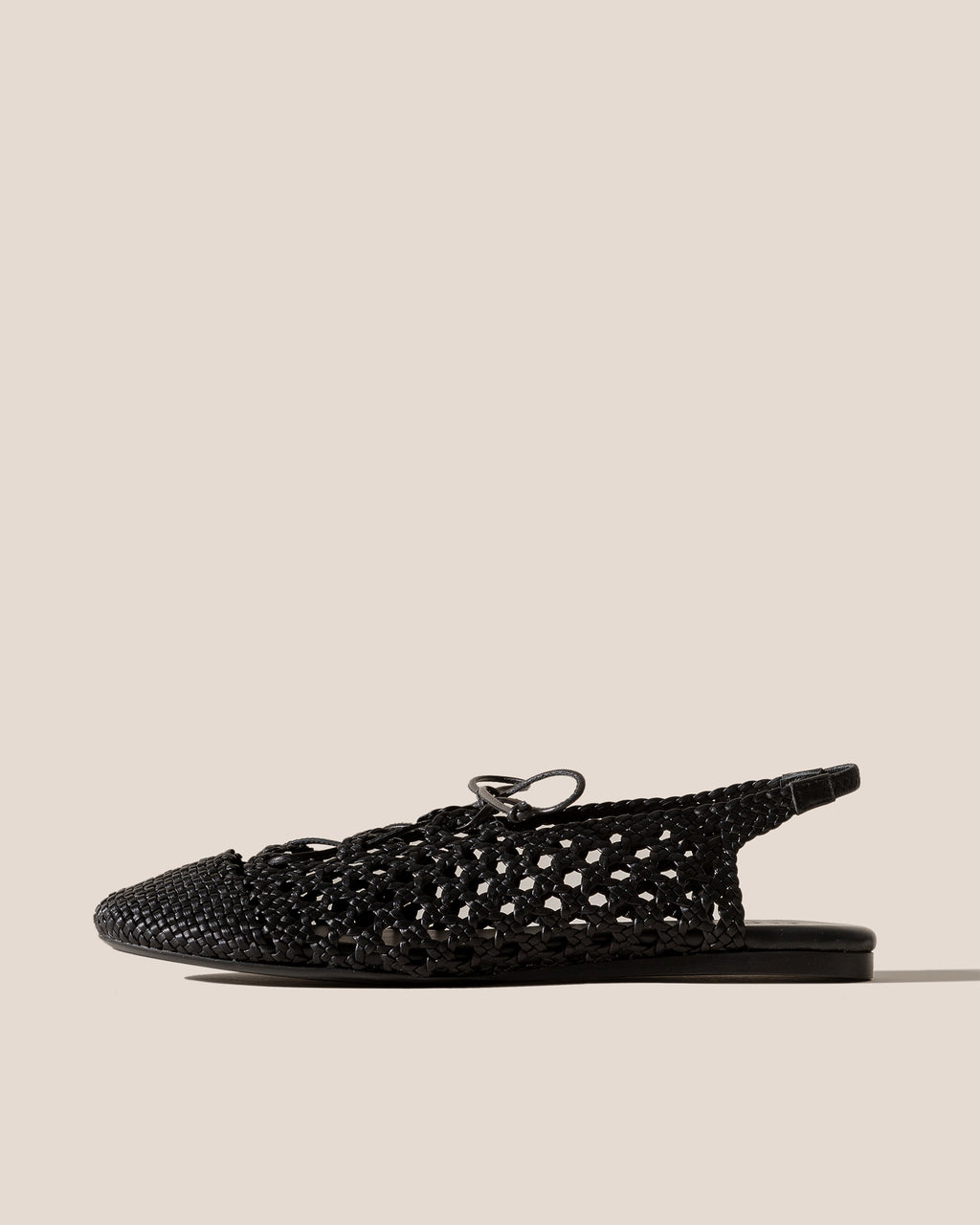 SARDANA - Lace-up Woven Slingback Sandal