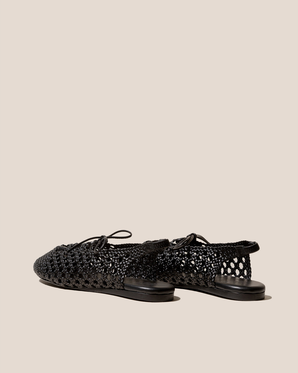 SARDANA - Lace-up Woven Slingback Sandal