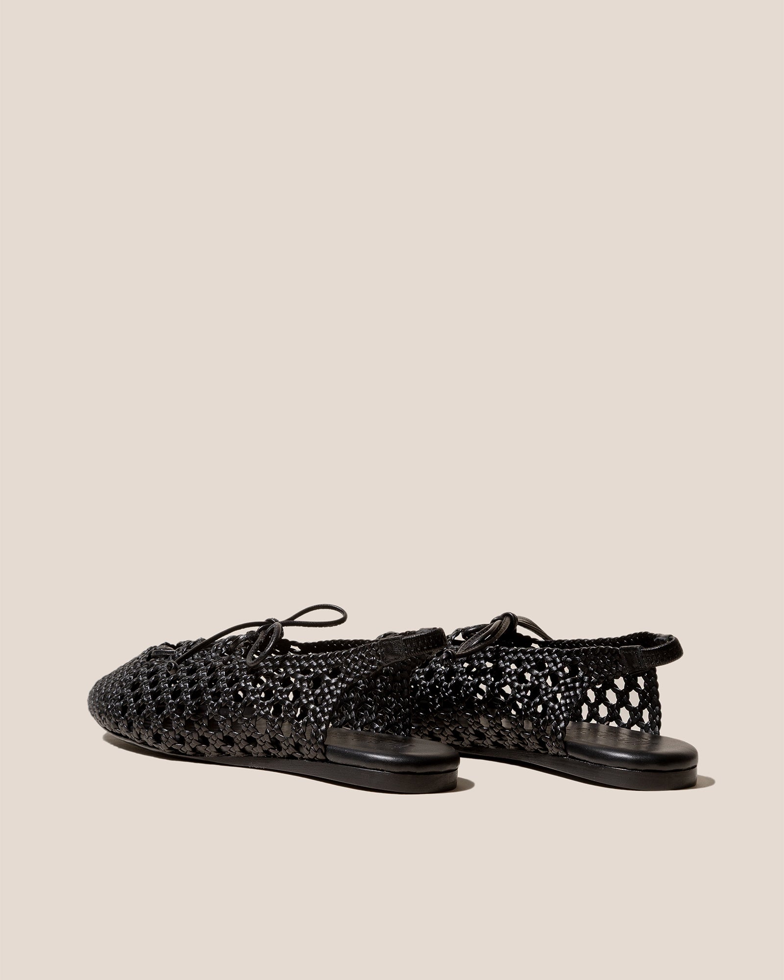 SARDANA - Lace-up Woven Slingback Sandal