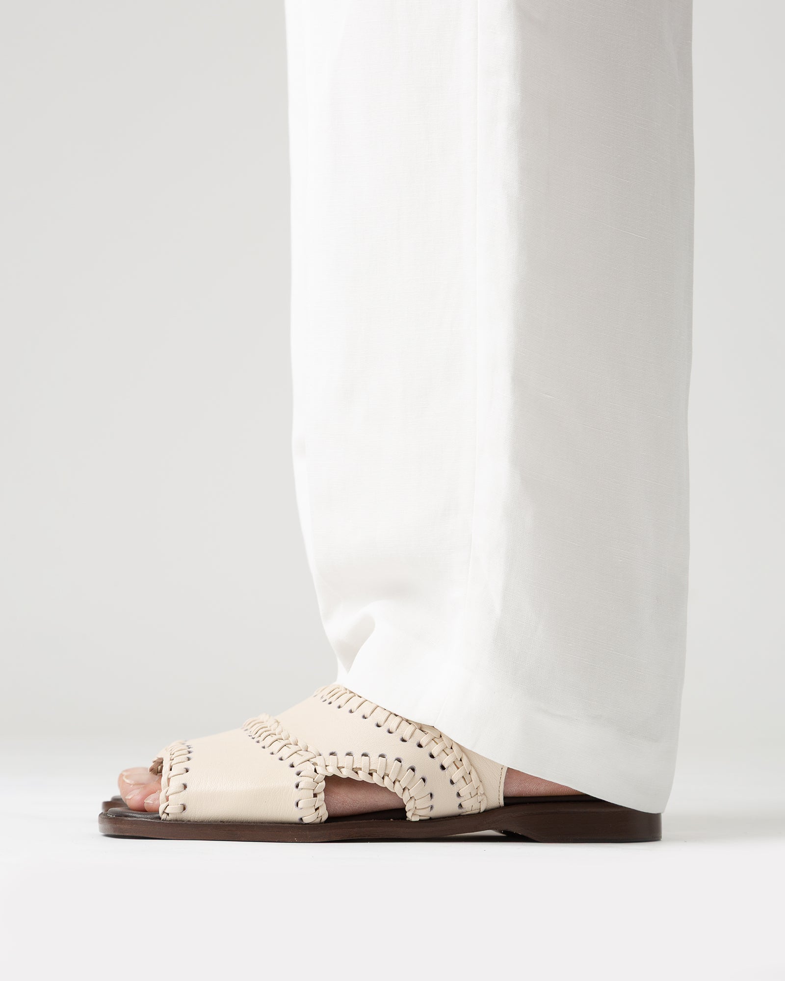 SASTRE SANDAL - Braided Seam Sandal