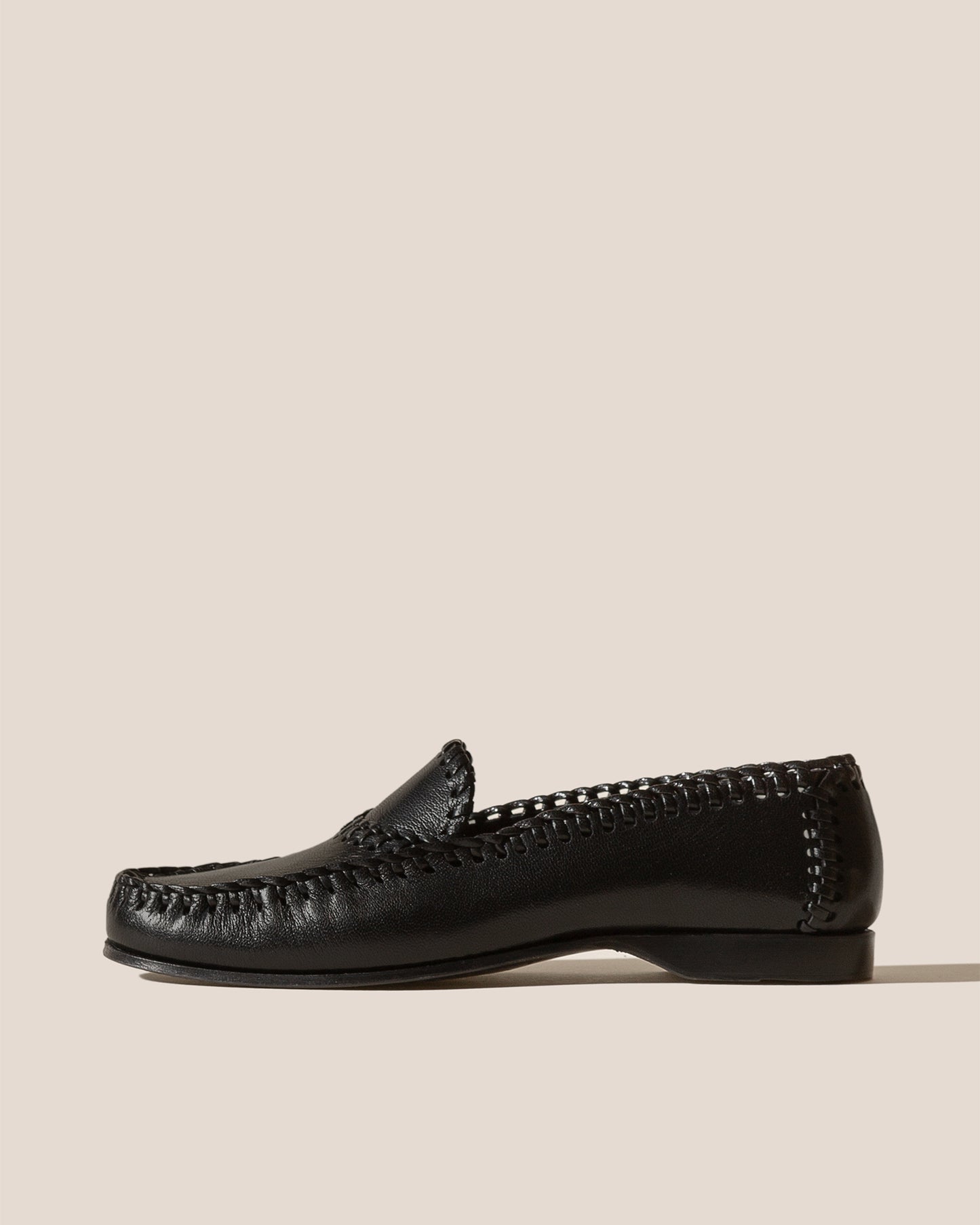 SASTRE SUPPLE SHINY - Braided Seam Pull-on Loafer