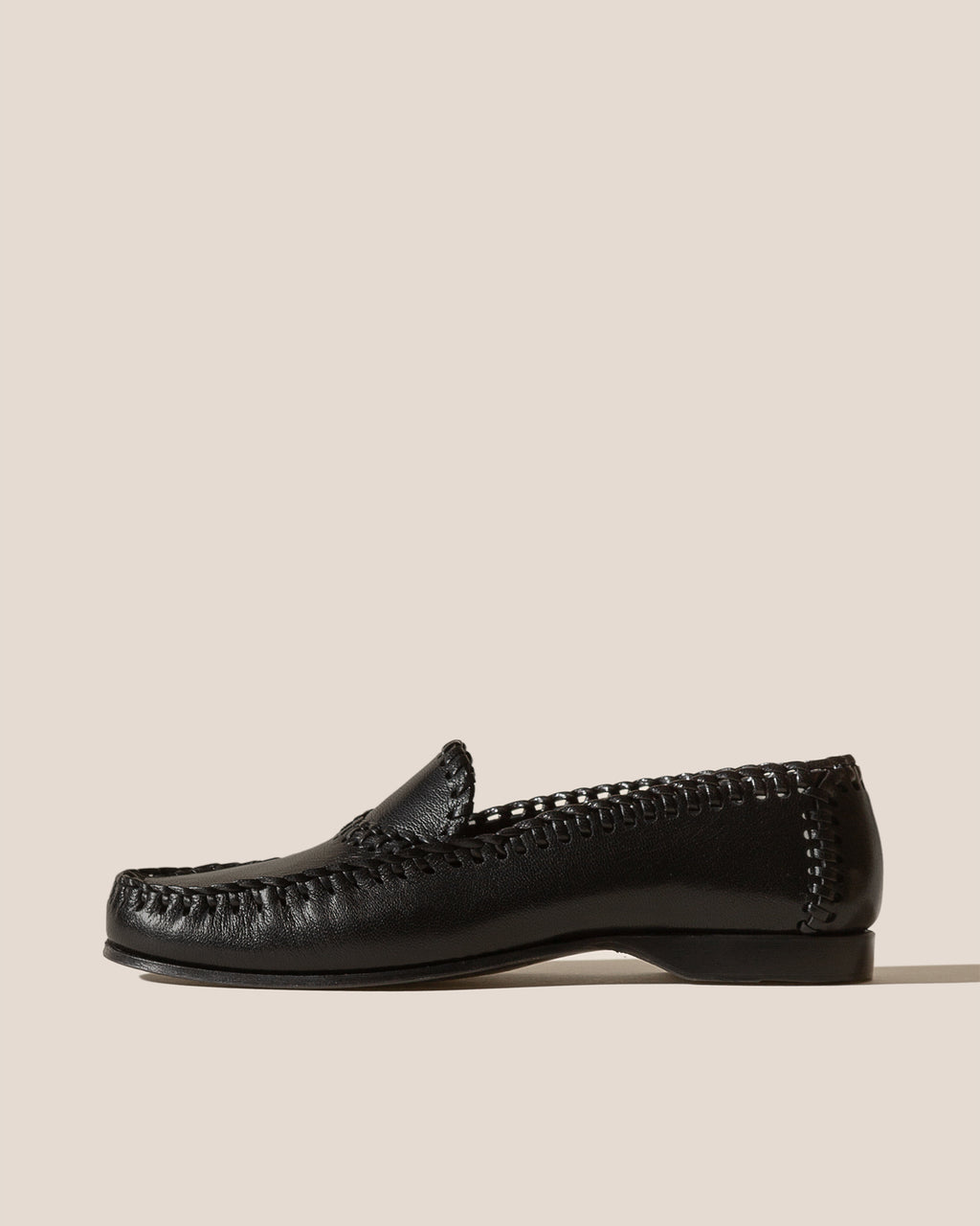 SASTRE SUPPLE SHINY - Men's Braided Seams Slip-On Loafer