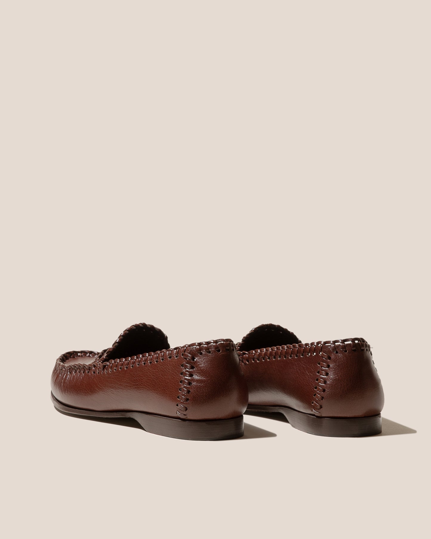 SASTRE SUPPLE SHINY - Braided Seam Pull-on Loafer