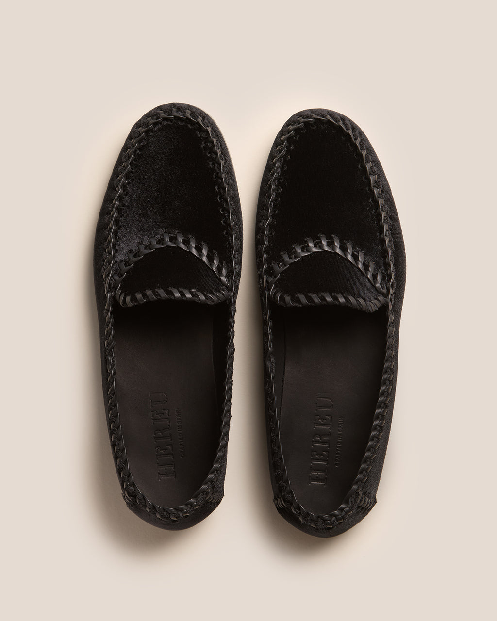 SASTRE VELVET - Braided Seam Slip-On Loafer