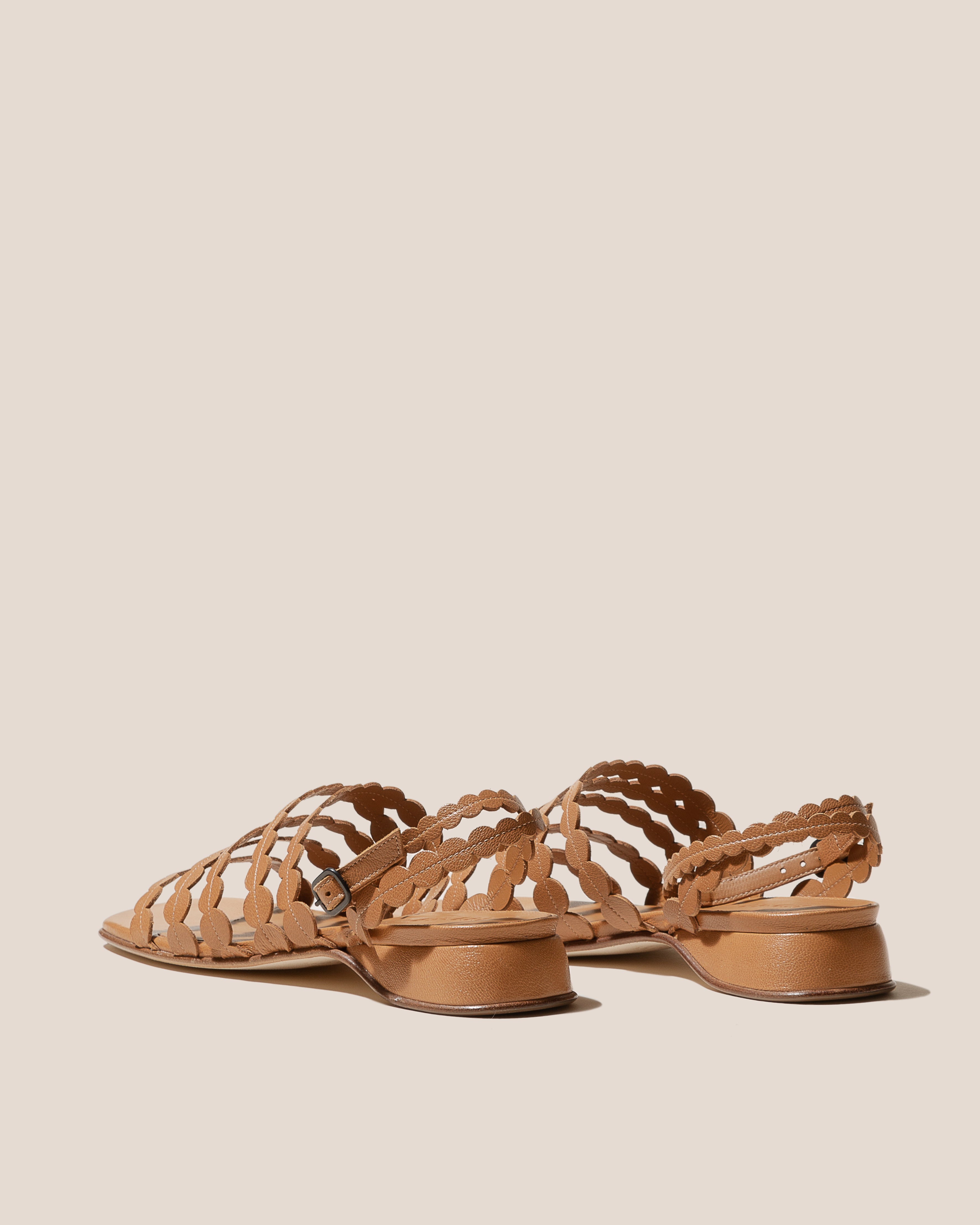 【HEREU】SAVINA Circle Detail Strappy Sandal SAVINA - Circle Detail Strappy Sandal – Hereu Studio