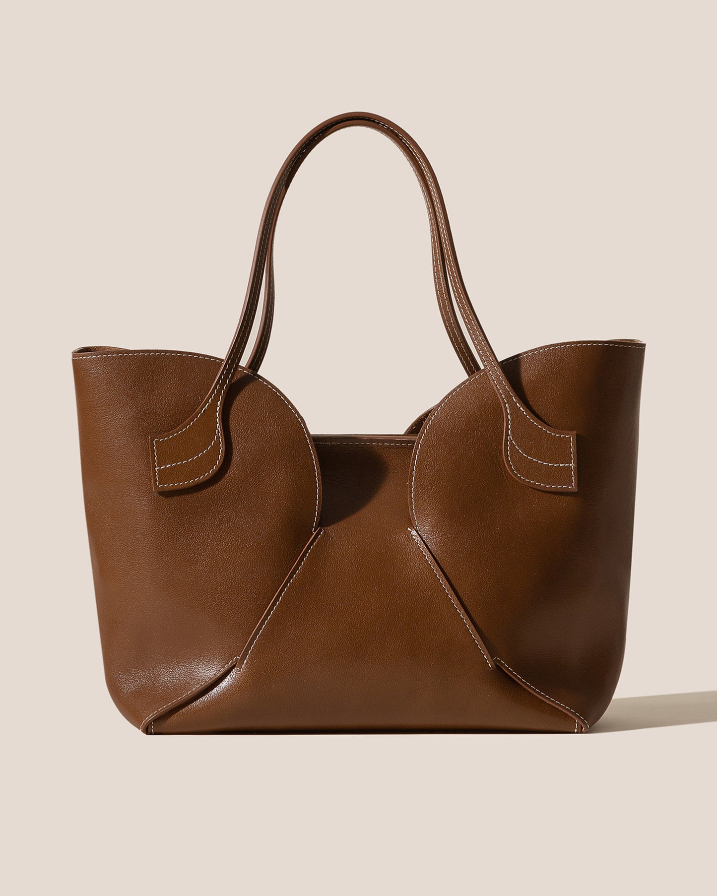 SEPAL - Tulip Shape Zipped Tote Bag