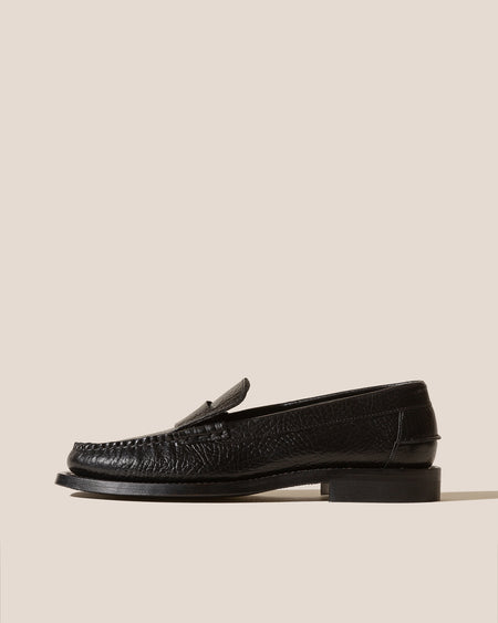 SINEU GRAINY - Men's Interlaced-detail Slip-on Loafer