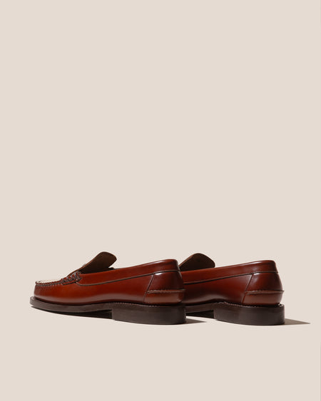 SINEU R BICOLOUR - Interlaced-detail Slip-on Loafer