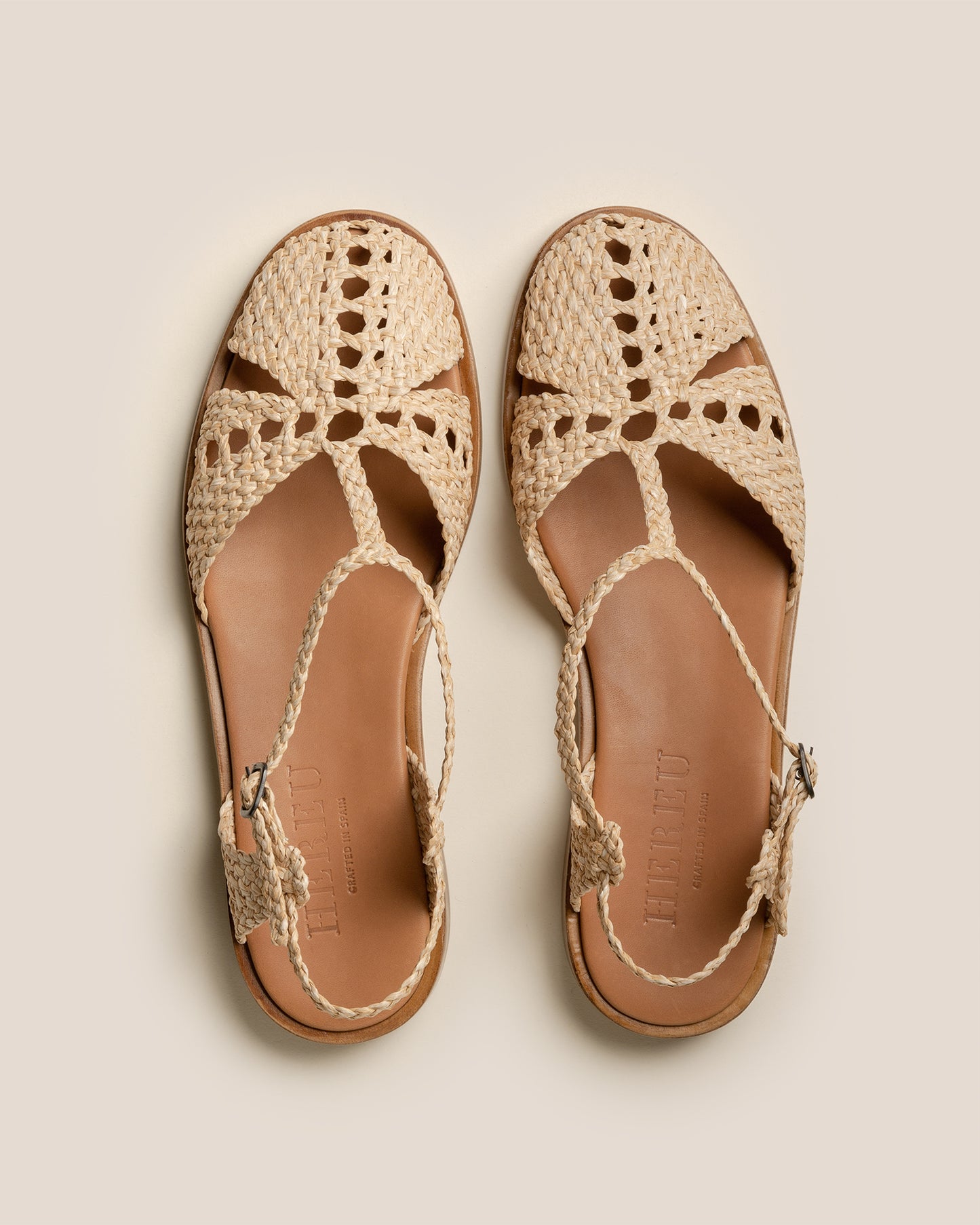 SOROLLA - T-bar Raffia Sandal