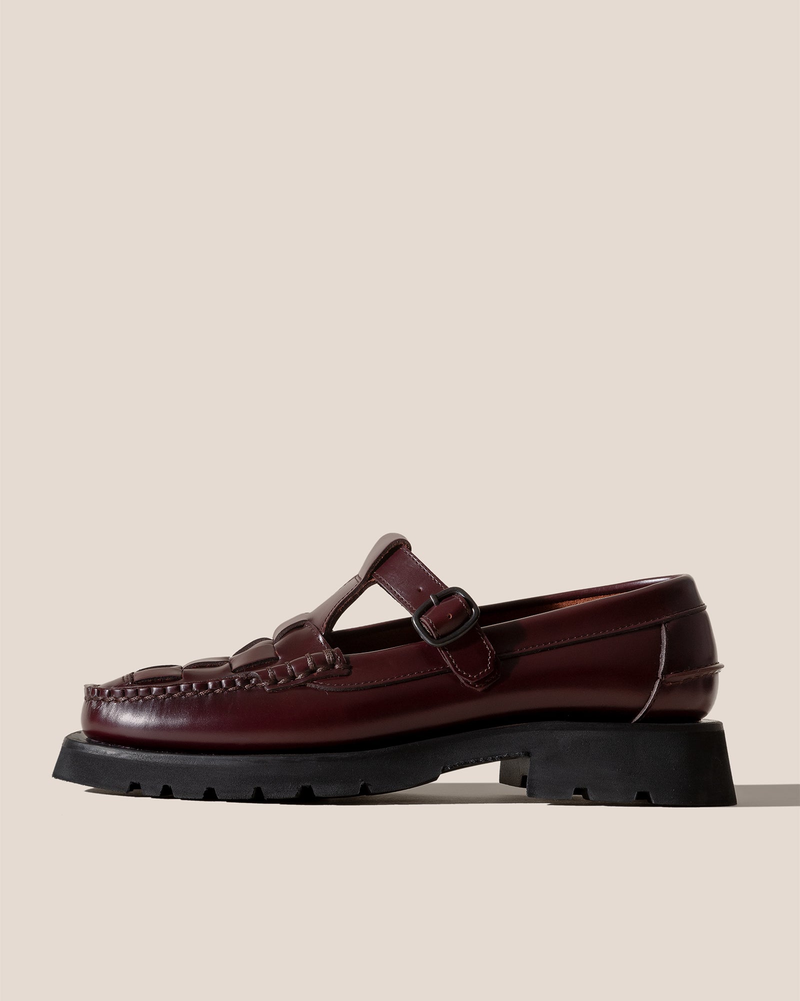 SOLLER SPORT - Tread Sole T-Bar Loafer – Hereu Studio