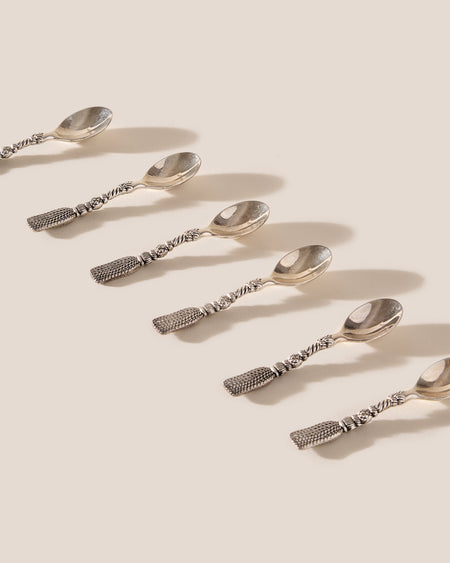 COFFEE SPOONS - Metal Cutlery Set