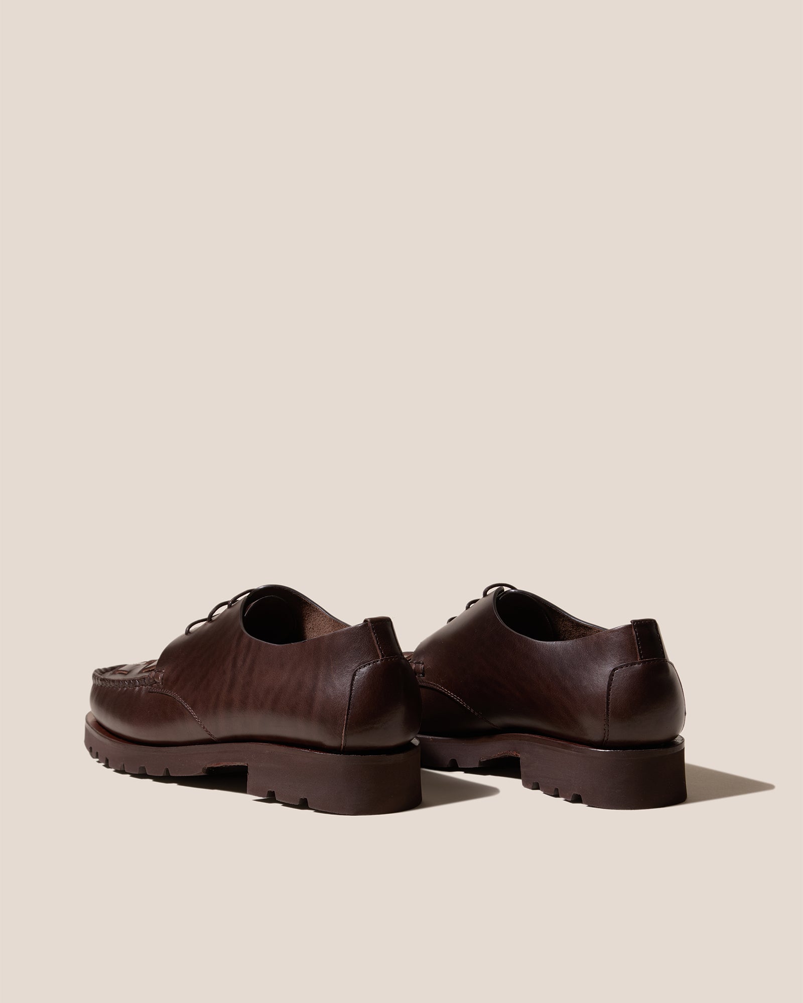 COLOM SPORT VEG TAN - Men's Interwoven Detail Lace-up Loafer