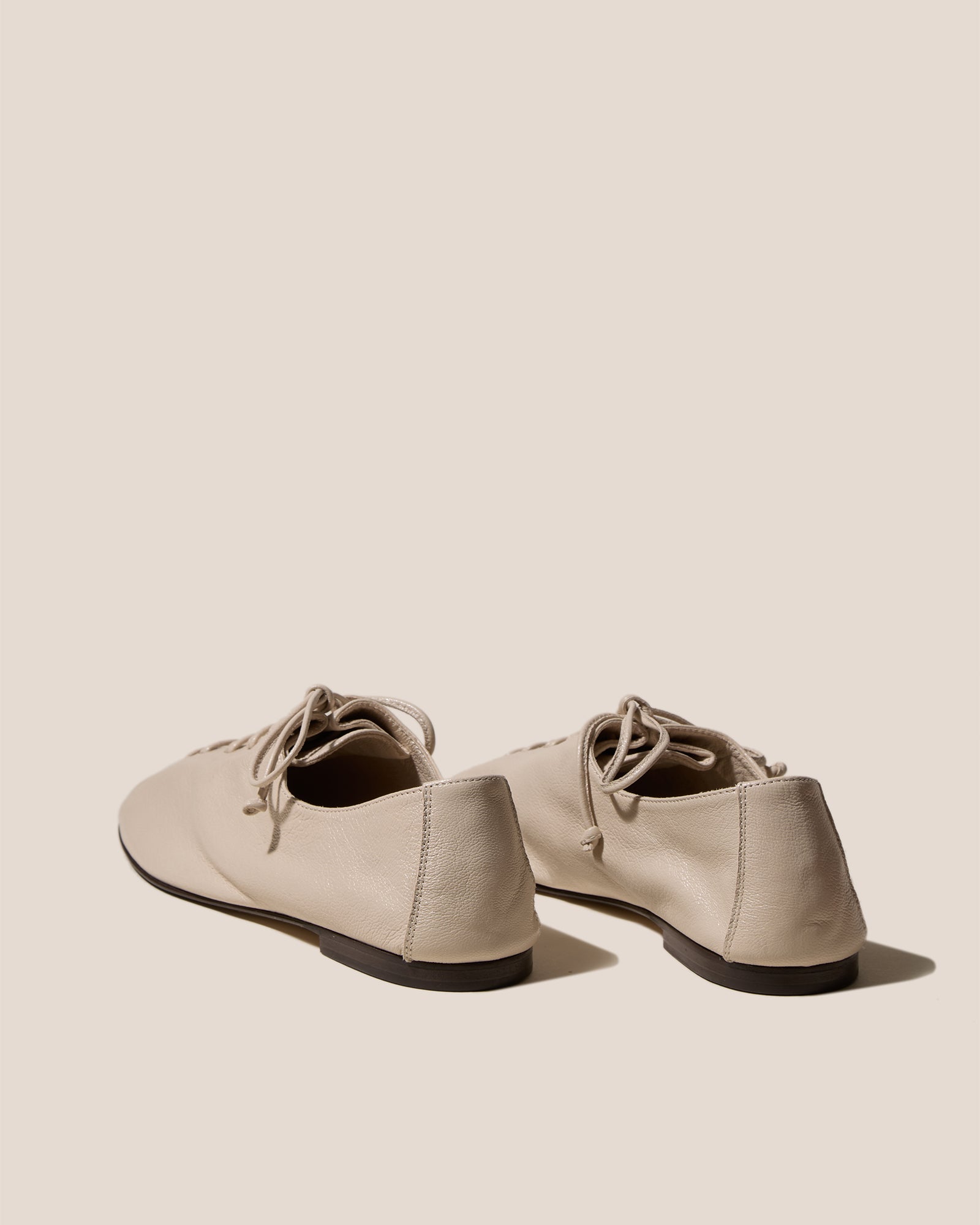 PLEGADA SHINY - Deconstructed Lace-up Shoe – Hereu Studio