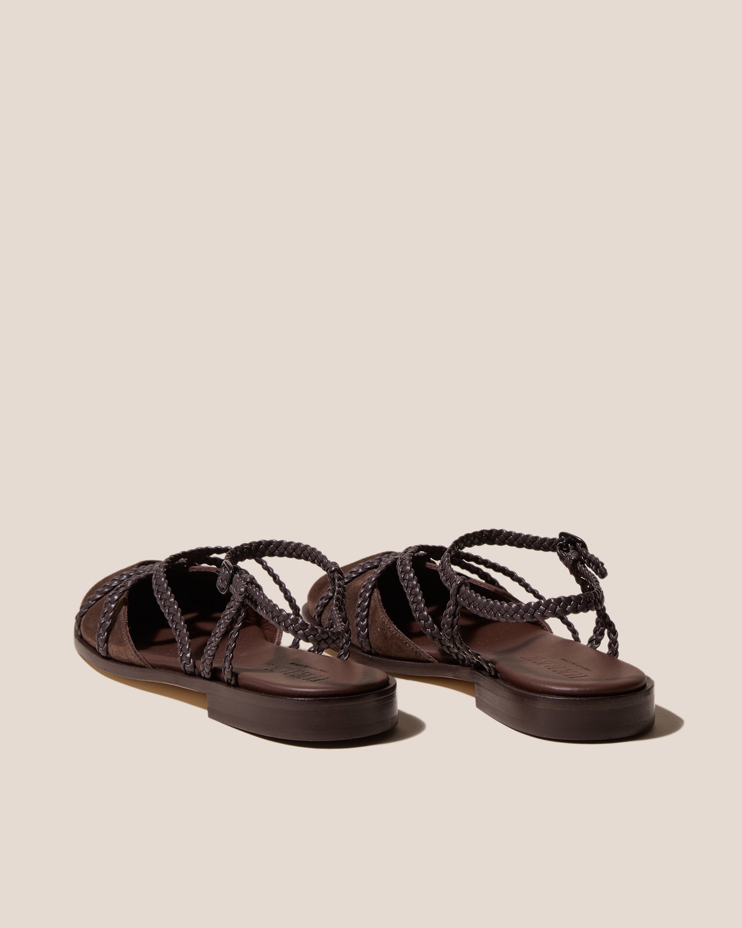 RANYA - Woven Round-Toe Sandal