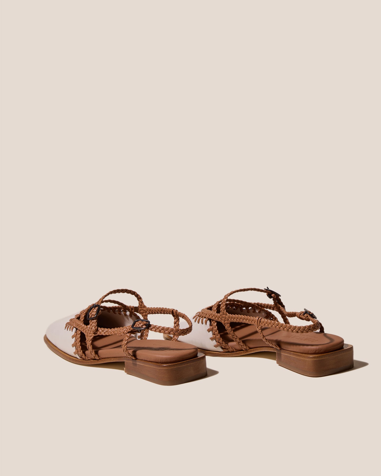 ADRATA - Woven Square-Toe Sandal