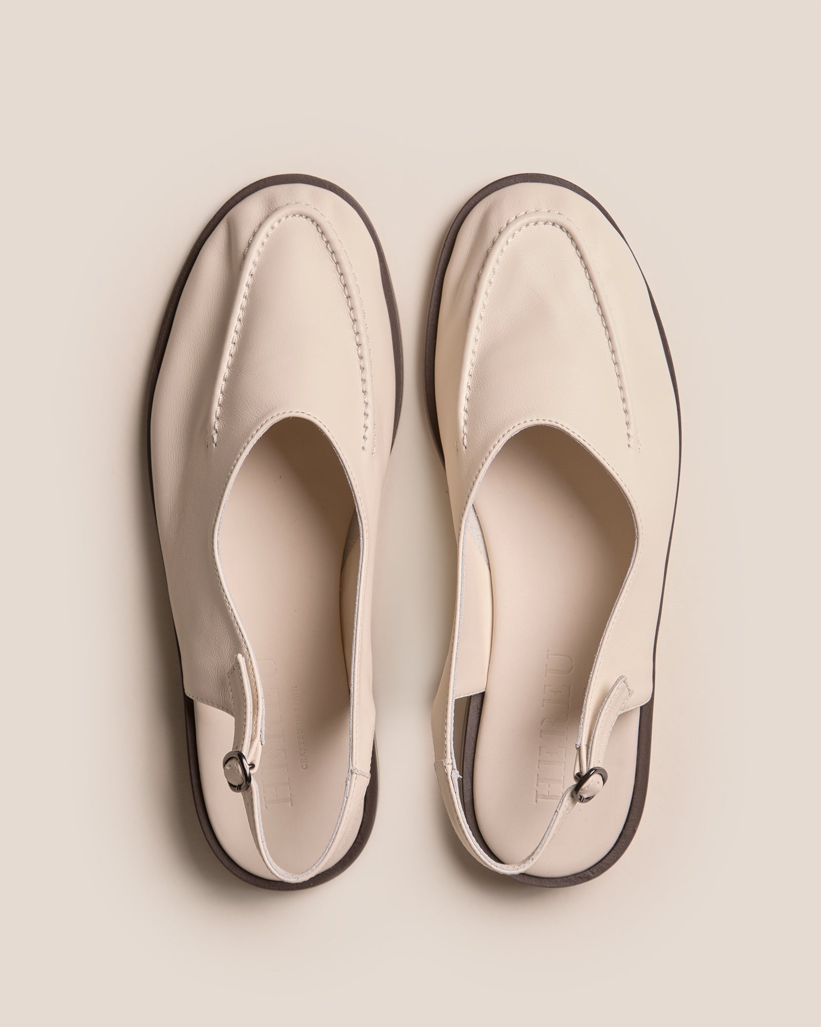 JULIOL SLINGBACK - High-Cut Deconstructed Slingback Loafer – Hereu