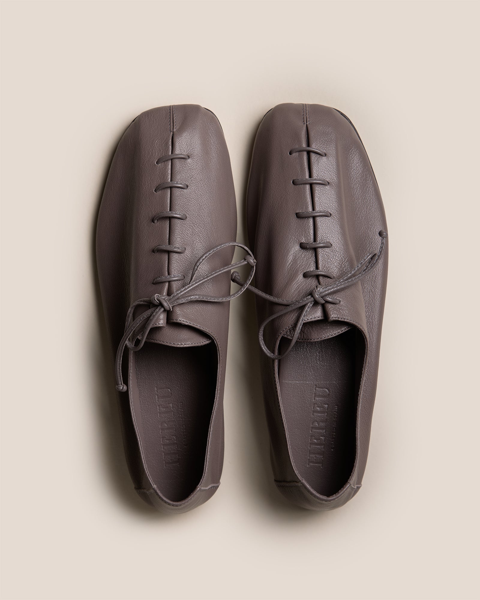 PLEGADA SHINY - Men's Deconstructed Lace-up Shoe – Hereu Studio