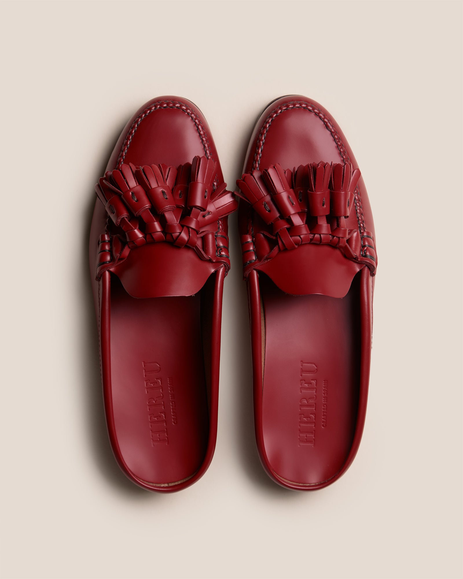 BORLADA - Tasselled Mule Loafer – Hereu Studio
