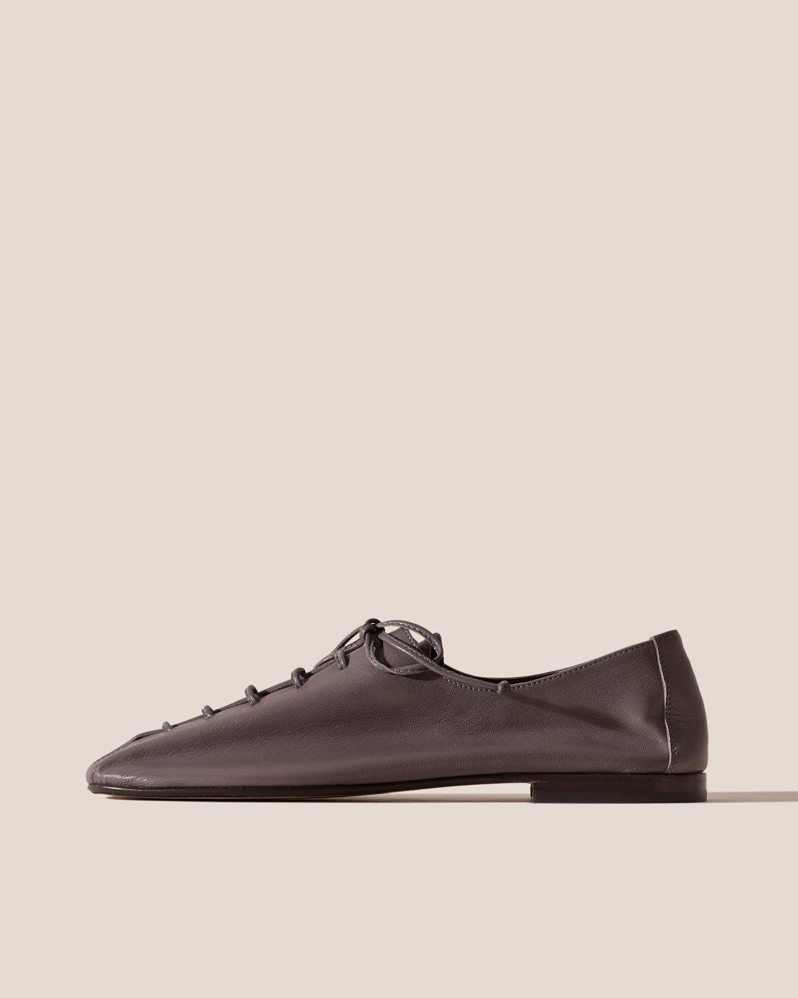PLEGADA SHINY - Men's Deconstructed Lace-up Shoe – Hereu Studio