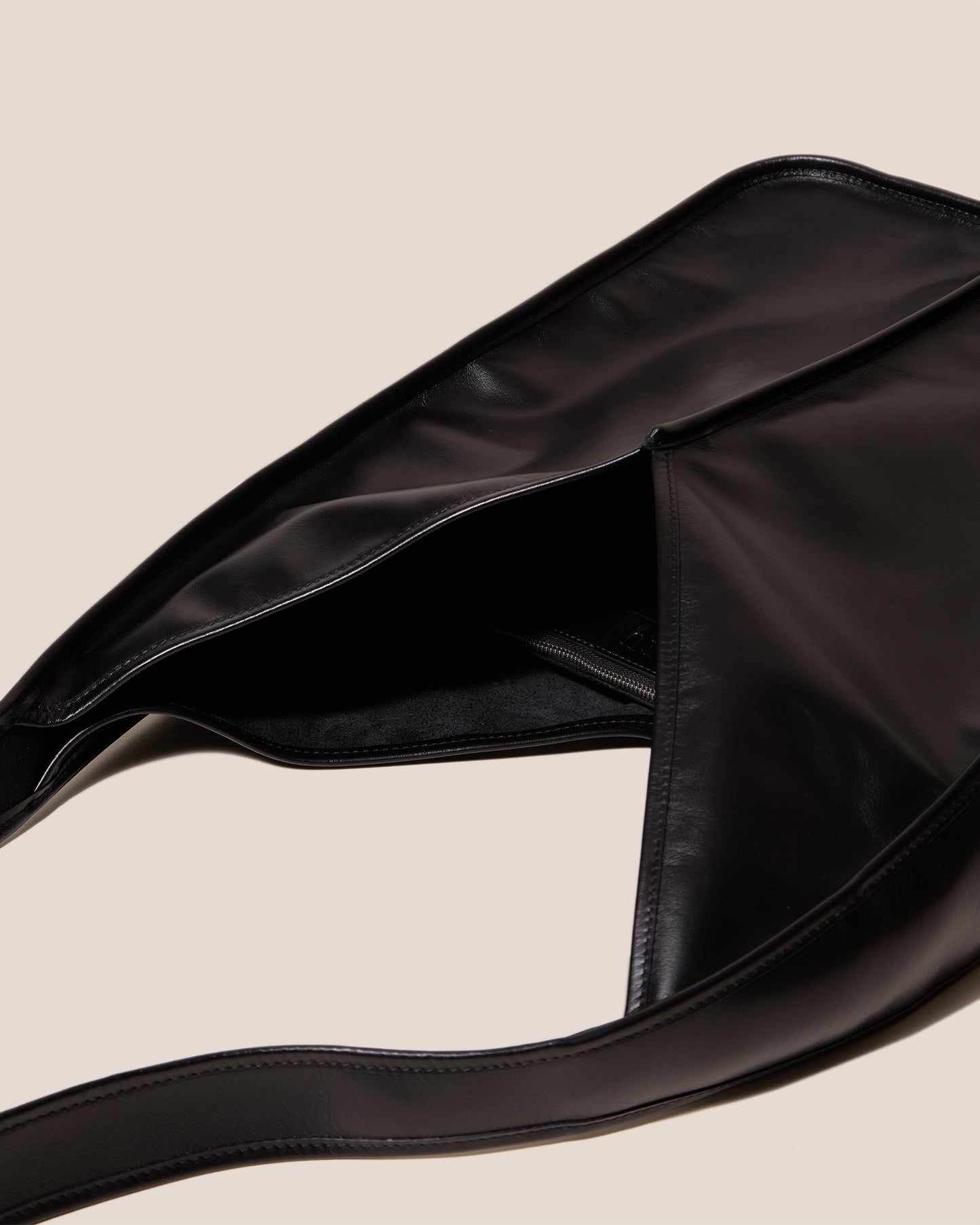 CALELLA CROSSBODY - Leather-trimmed Crossbody Sac