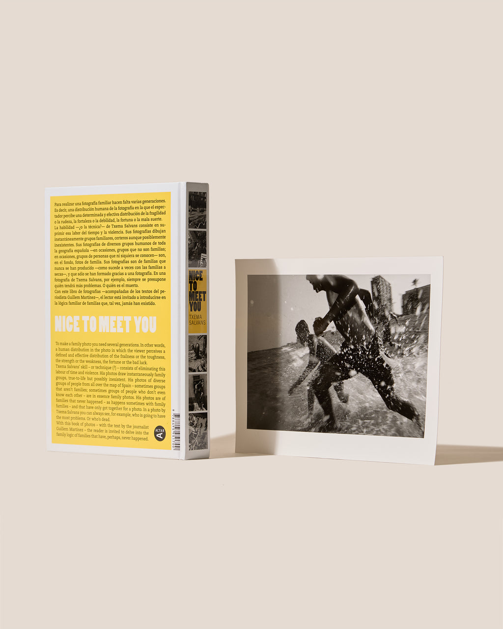 NICE TO MEET YOU - Txema Salvans Book