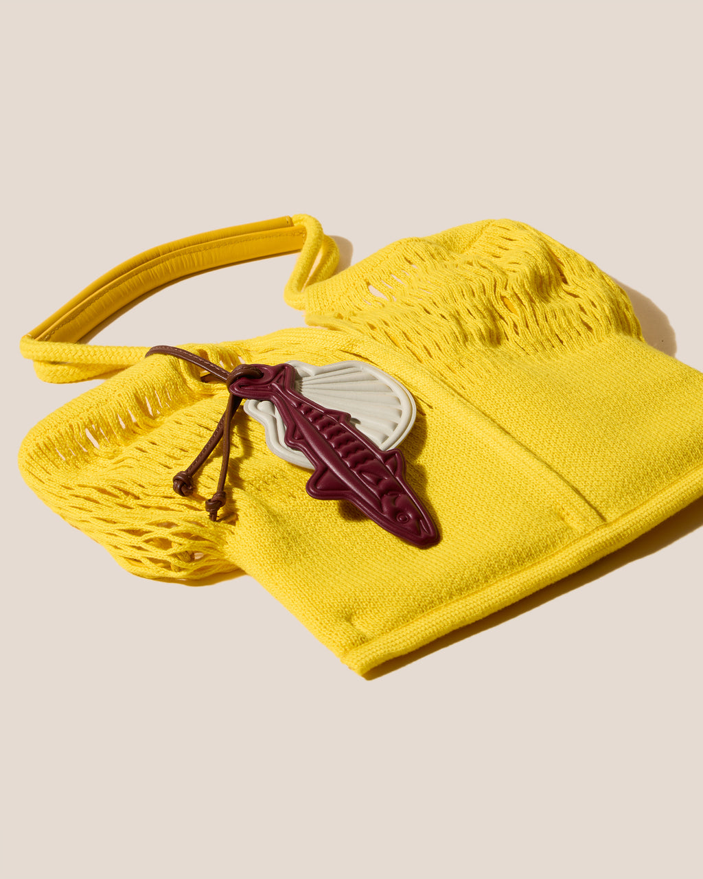 CALELLA FILT S CHARM - Knitted Cotton Net Bag