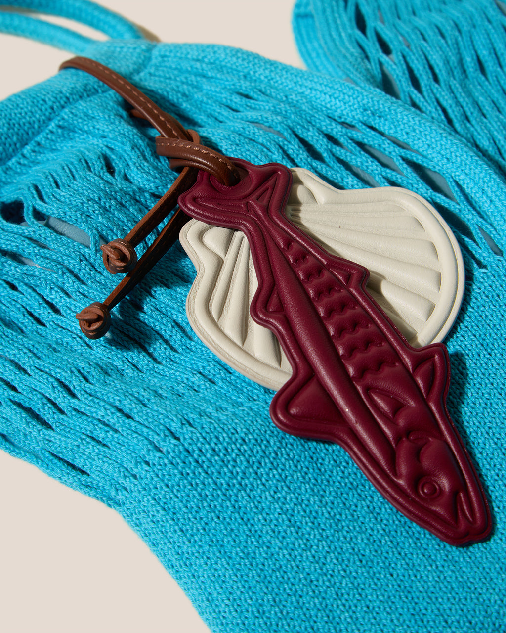 CALELLA FILT S CHARM - Knitted Cotton Net Bag