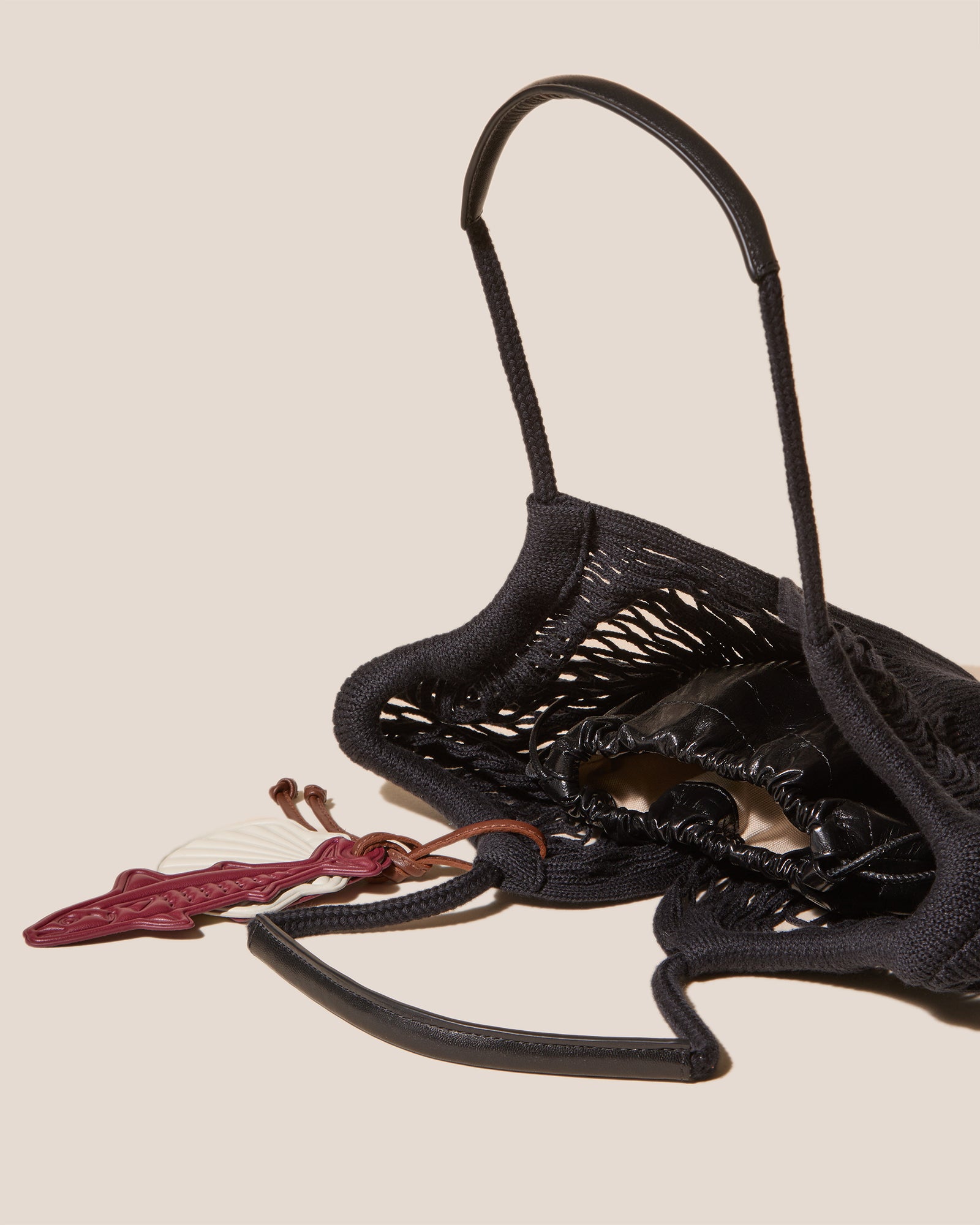 へリュー HEREU☆ Leather Mesh Bag レザーメッシュバッグ 【公式通販】