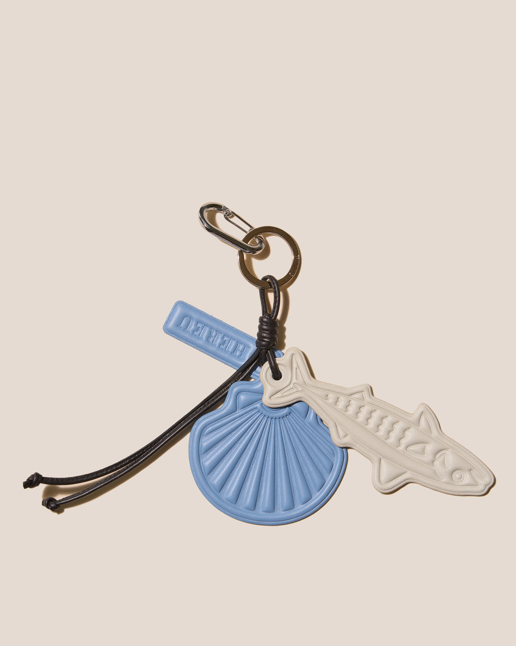 LAMAR KEYCHAIN - Embossed Leather Keychain