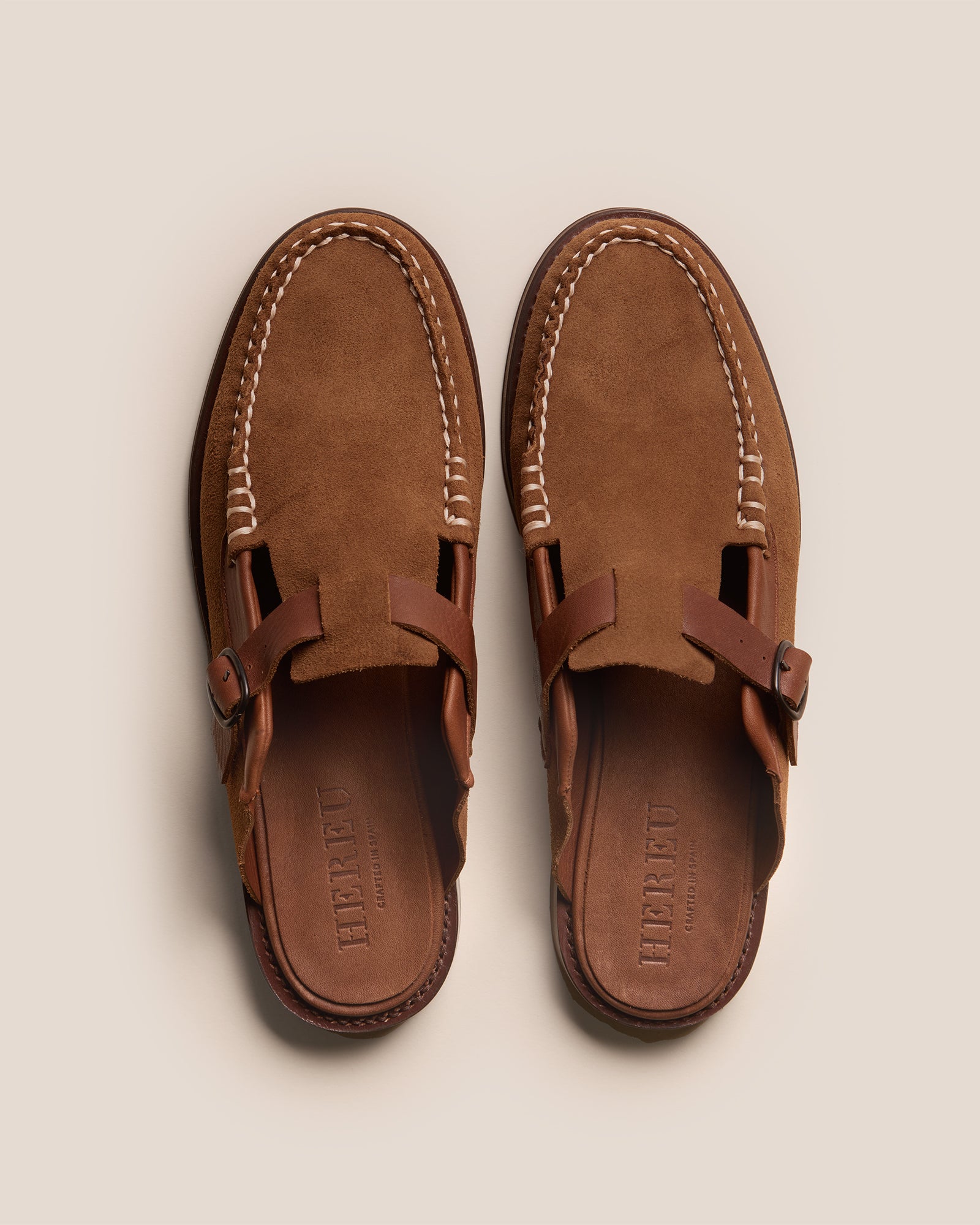 BARRACA - Men's Buckle-strap Mule Loafer