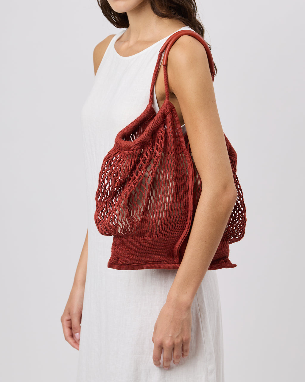 CALELLA FILT - Knitted Cotton Net Bag