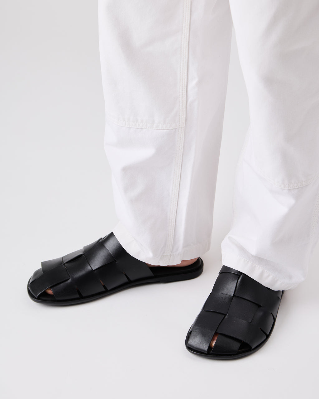 DIRA SLIM - Men's Interwoven Mule