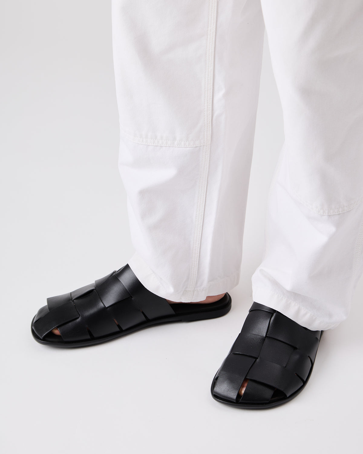 DIRA SLIM - Men's Interwoven Mule
