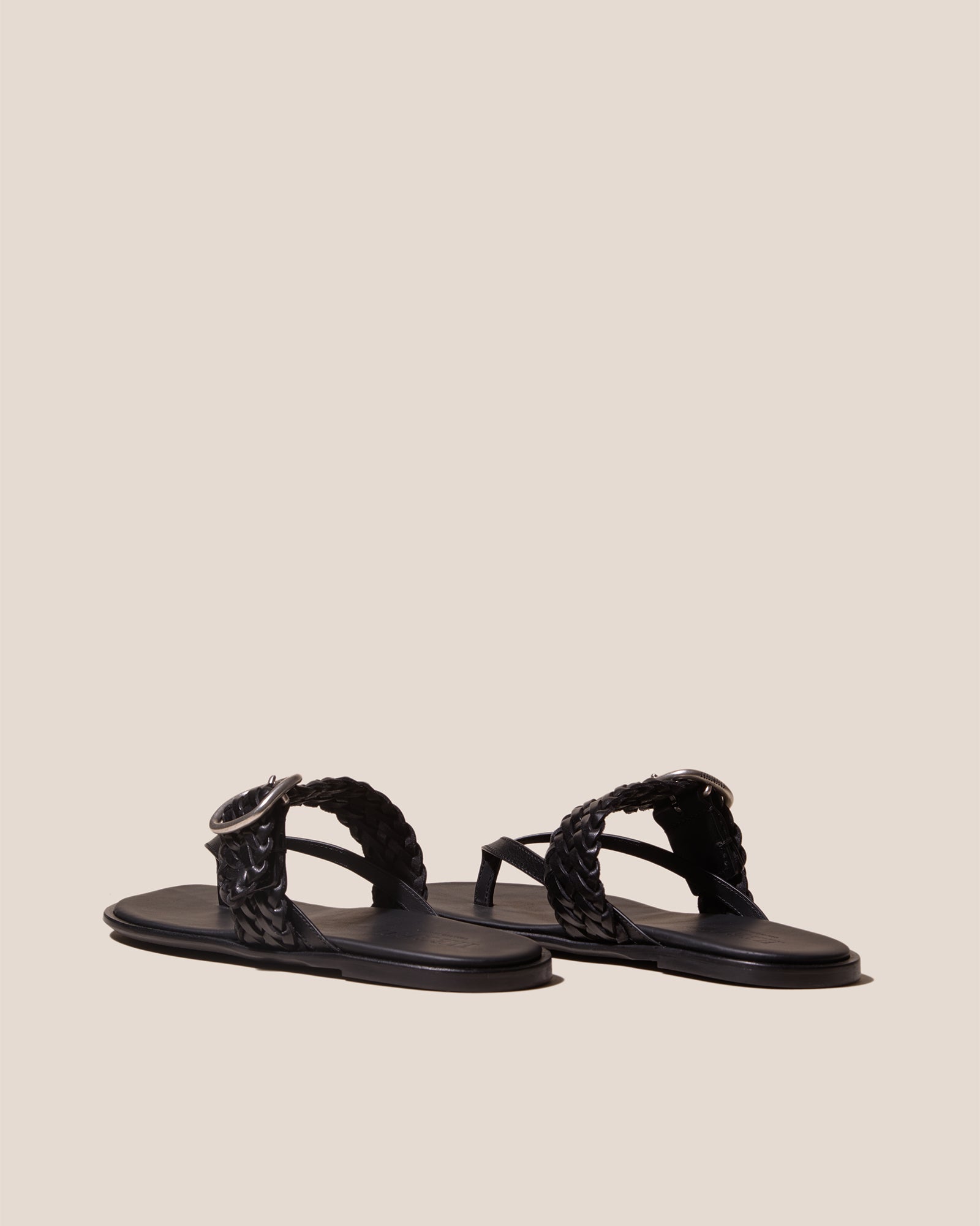 TANCA - Woven Belt Detail Thong Sandal