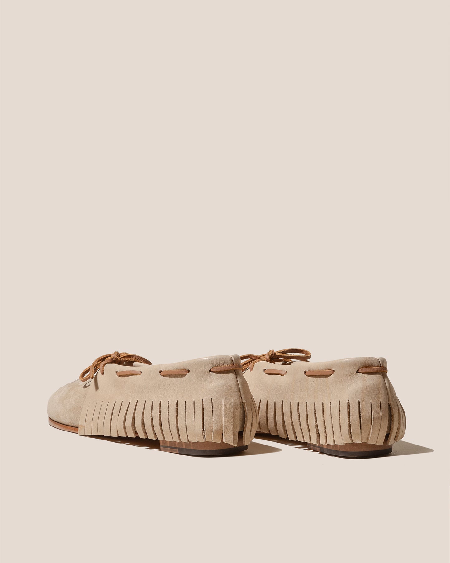 TILLA FRINGES - Deconstructed Suede Babouche