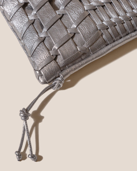 TRENA METALLIC - Flat Square Crossbody Bag