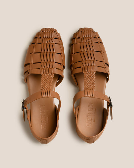 VEDRA - Round-Toe Soft Fisherman Sandal